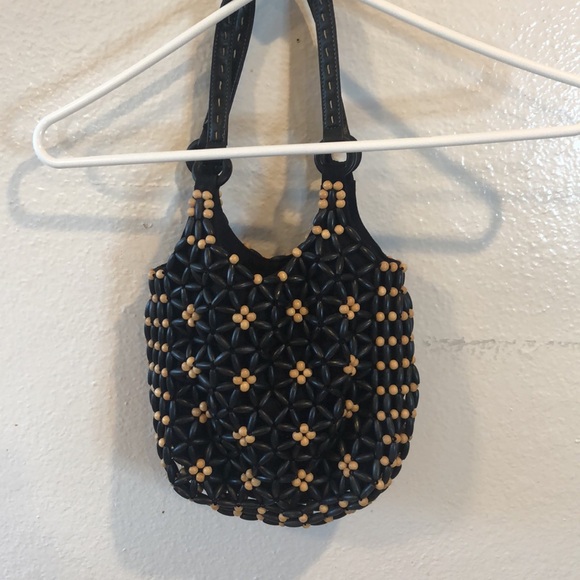 100% wood nine west purse - Picture 6 of 8